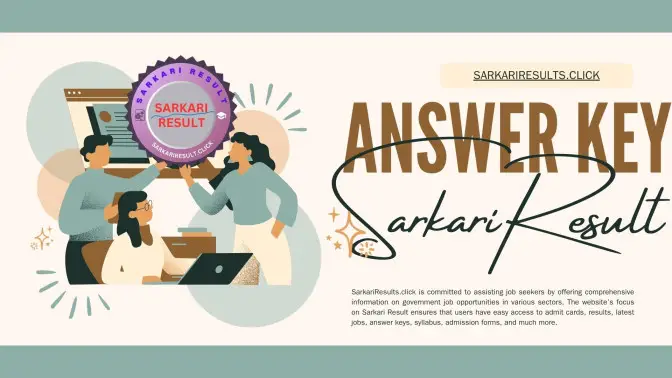 Sarkari Result Answer Key