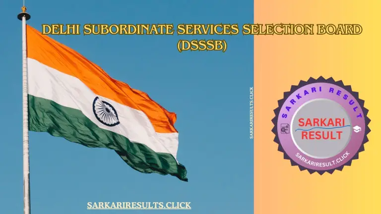 Sarakri Result DSSSB