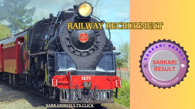 Sarkari Result Railway Bharti
